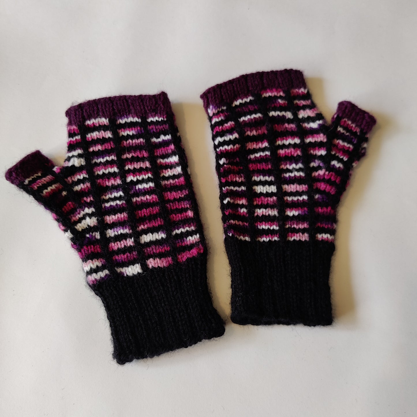 Hand-knitted Fingerless Gloves