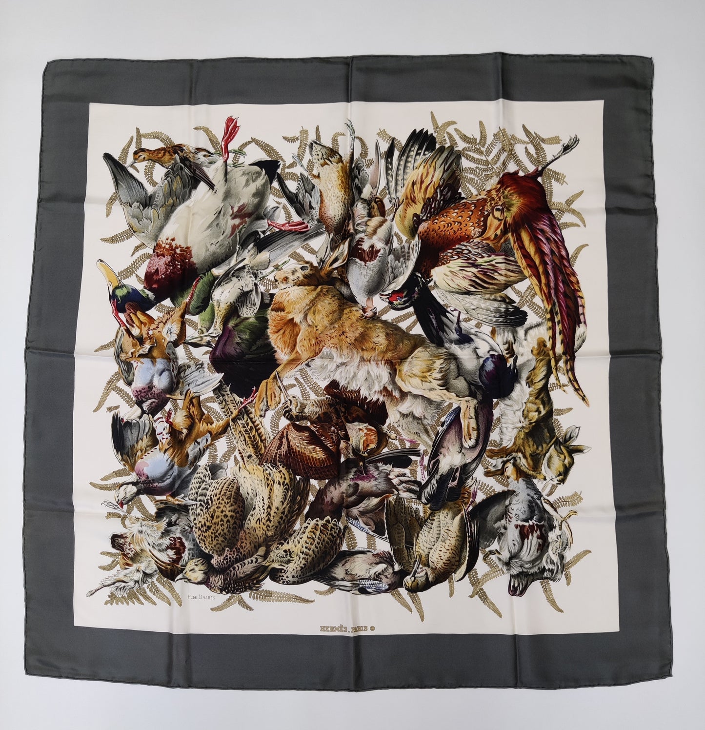 Hermes Silk Scarf