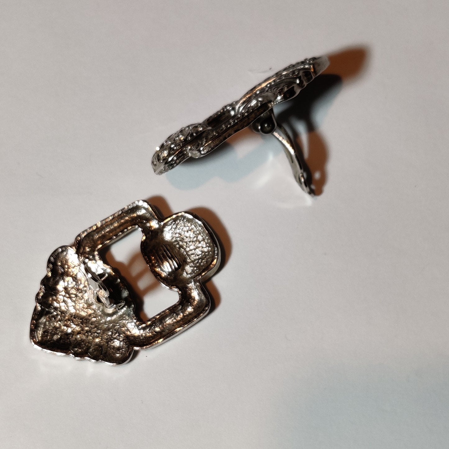 1980s Doorknocker Earrings