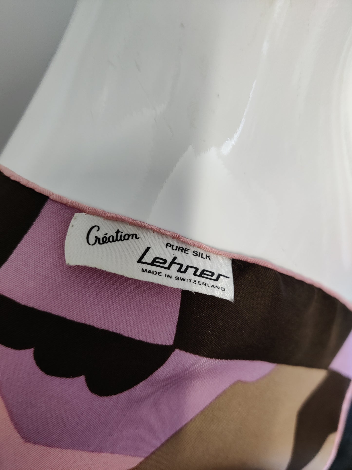 Vintage Lehner Silk Scarf