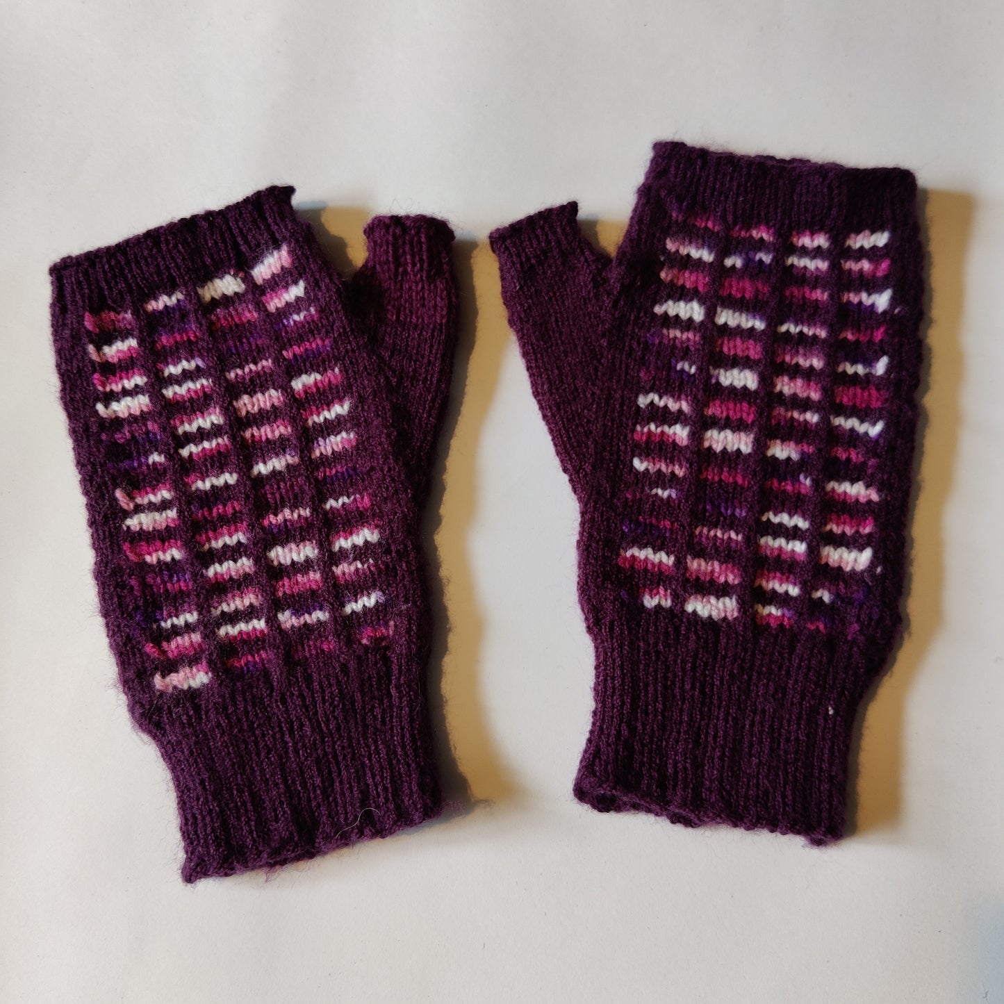 Hand-knitted Fingerless Gloves