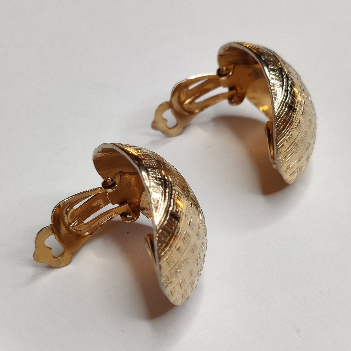 Vintage Domed Earrings