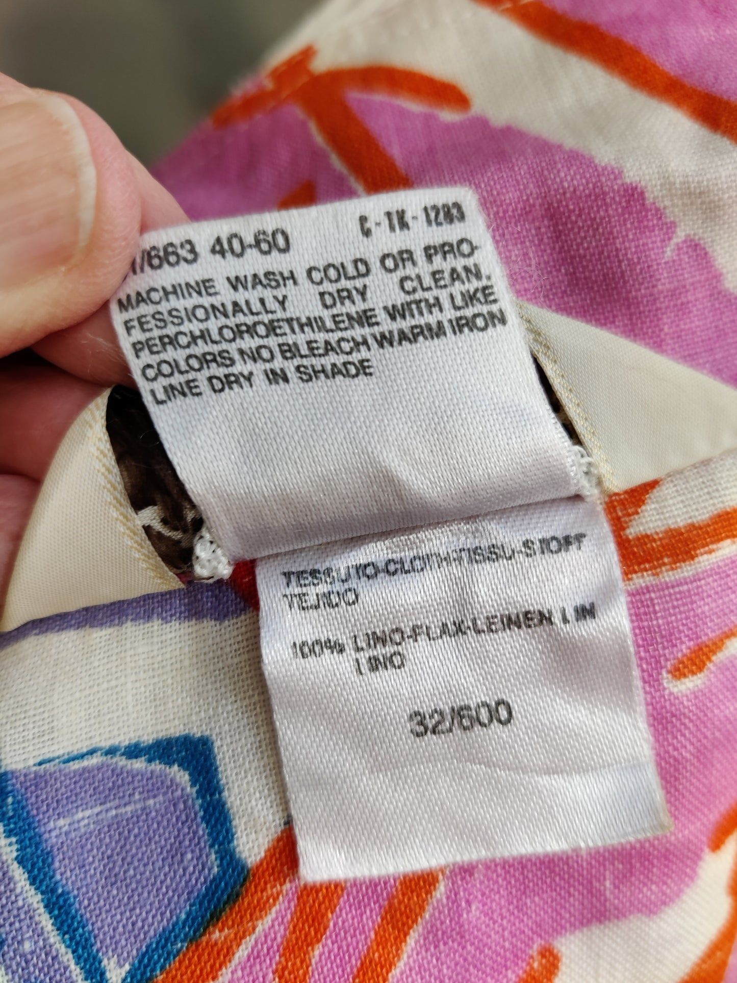 Vintage Marella Linen Shirt
