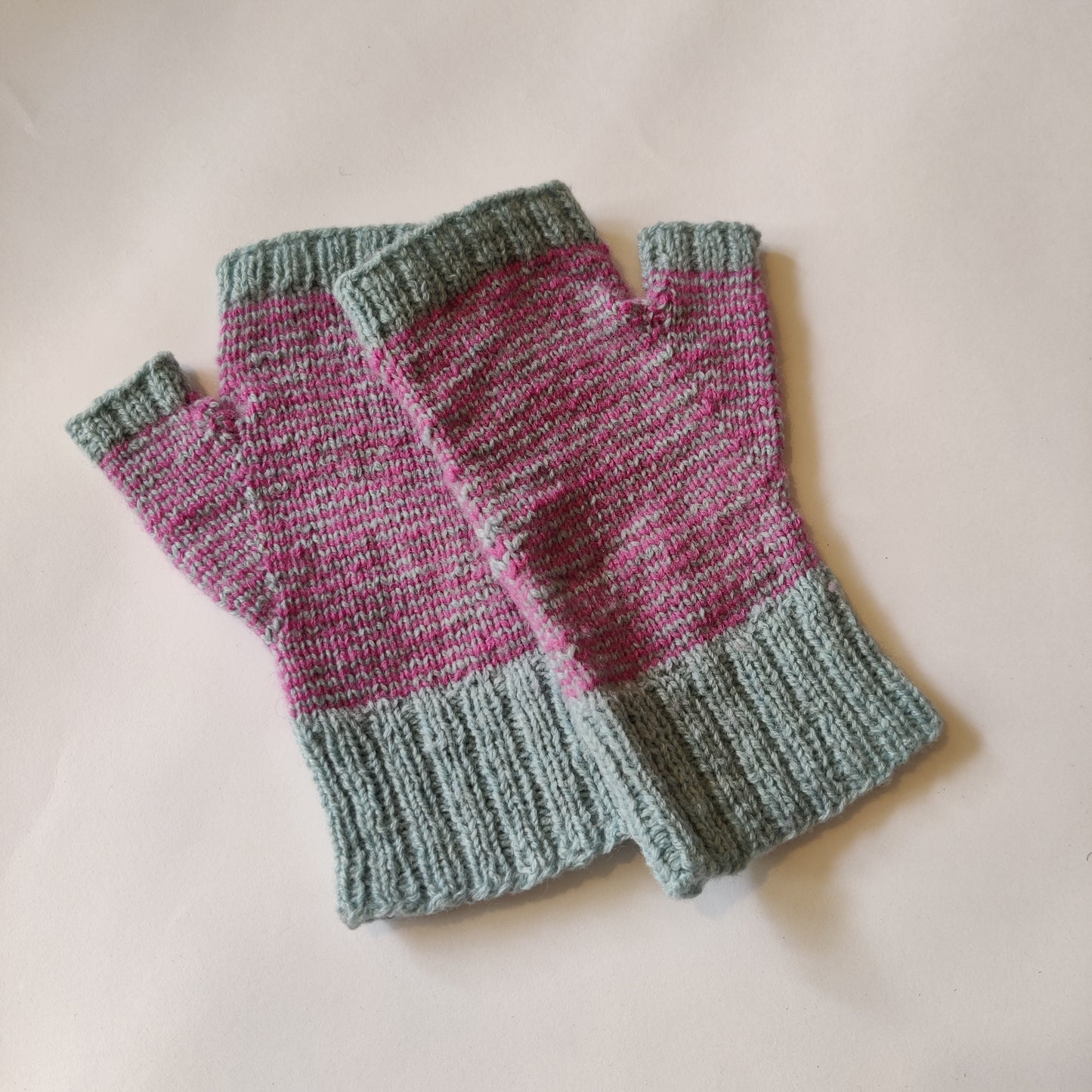 Hand-knitted Fingerless Gloves