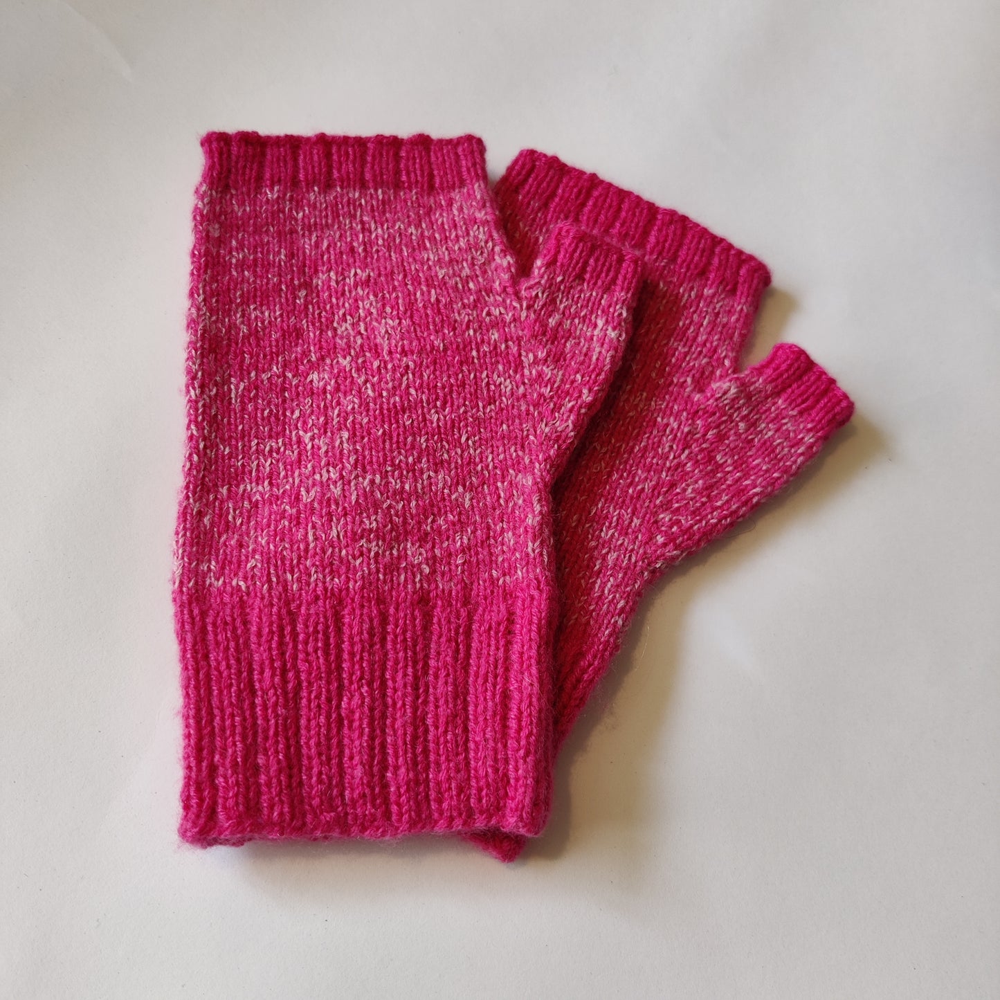 Hand-knitted Fingerless Gloves