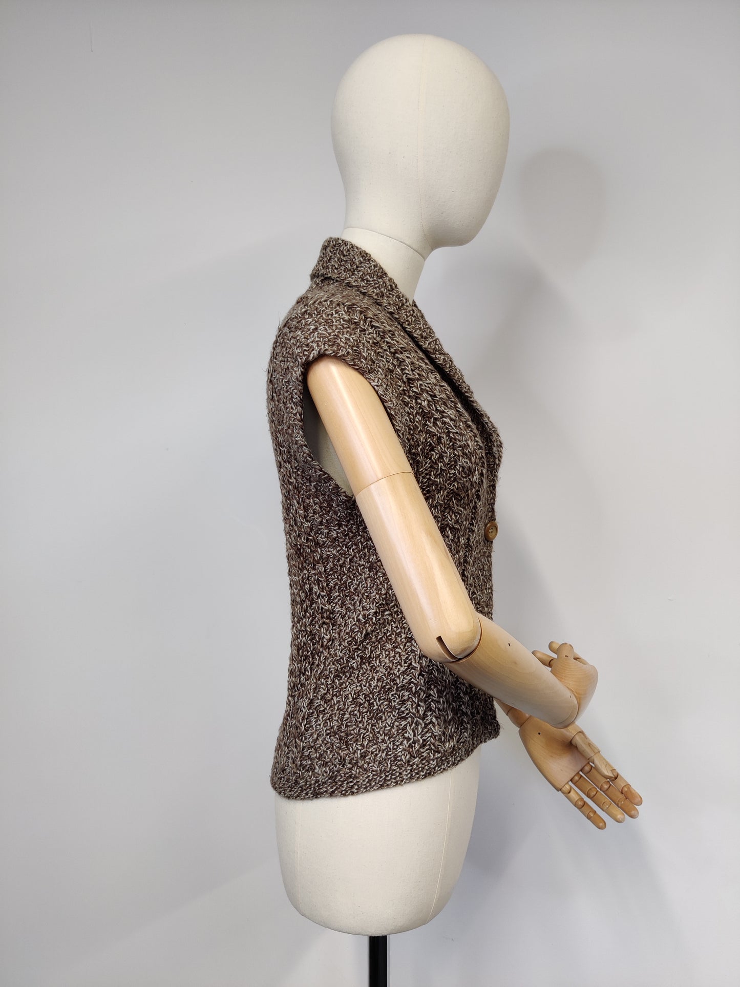 Vintage Knitted Waistcoat