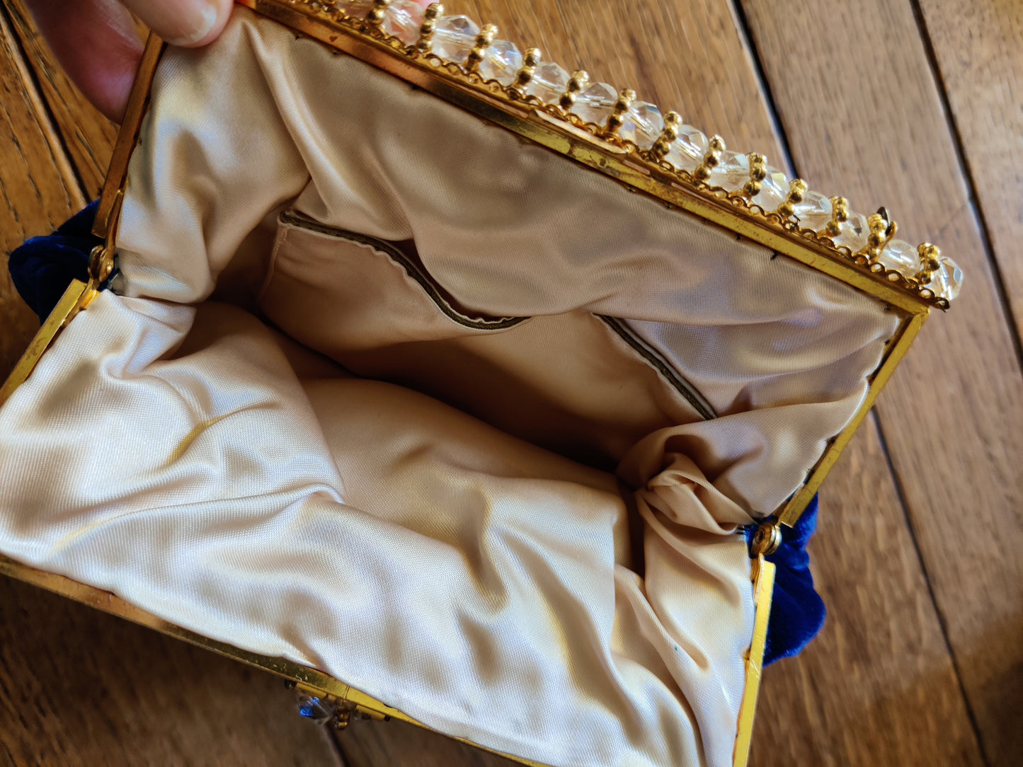 Vintage Velvet Bag