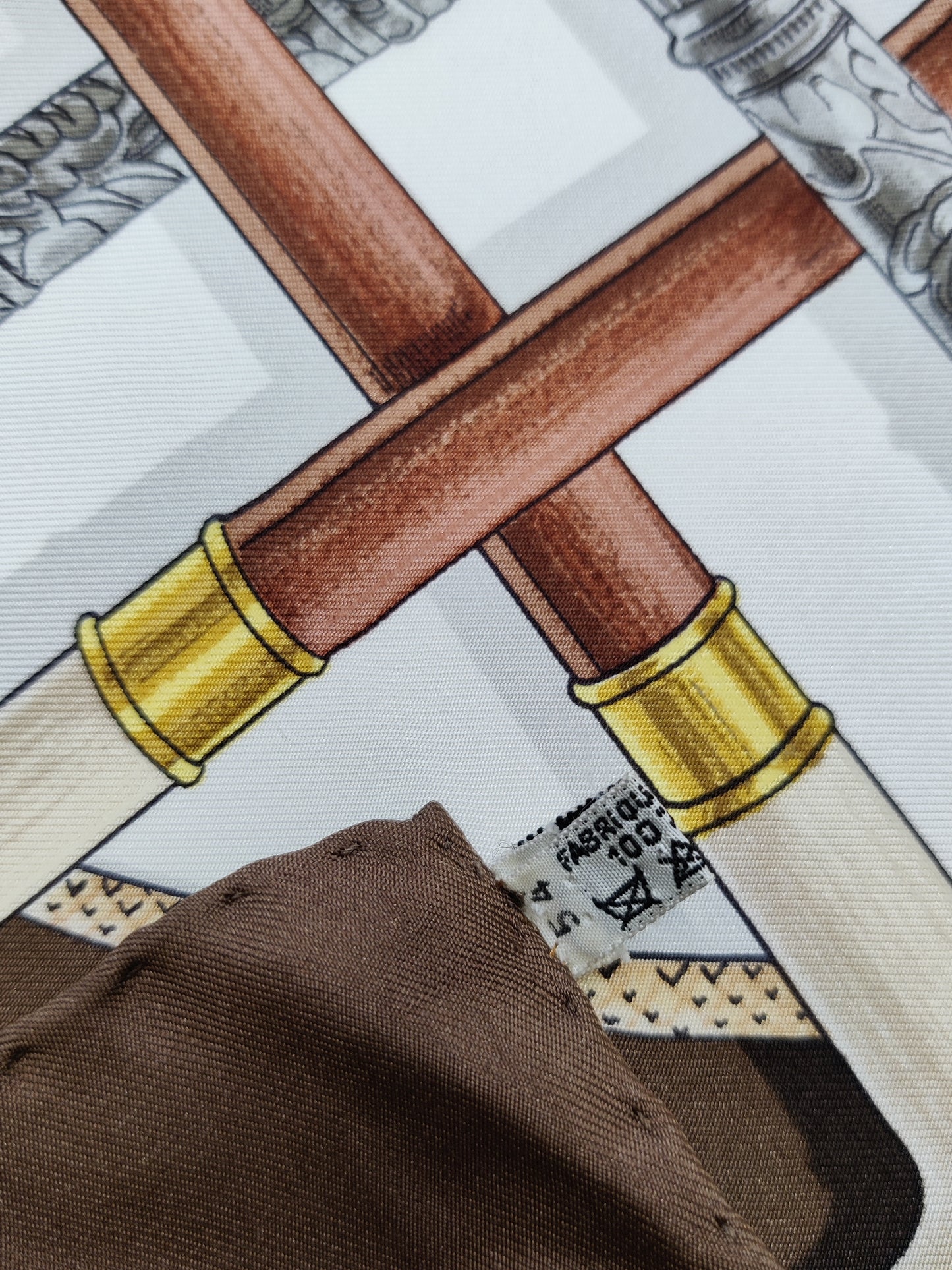 Hermes Silk Scarf