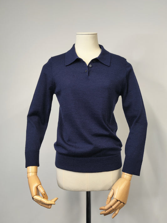 Merino Polo Sweater