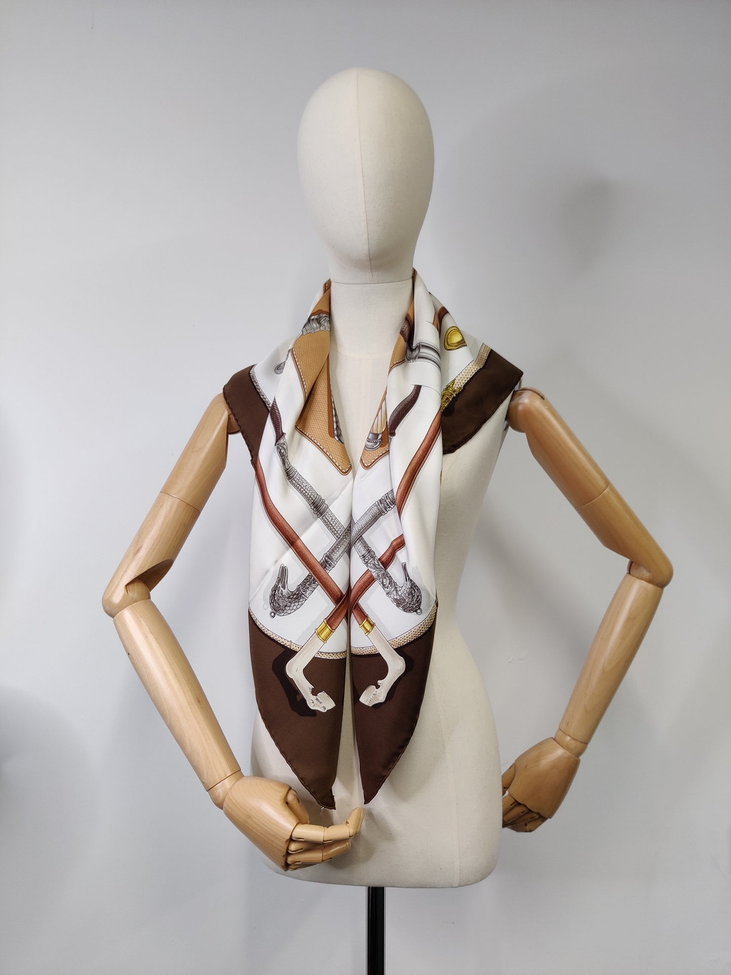 Hermes Silk Scarf