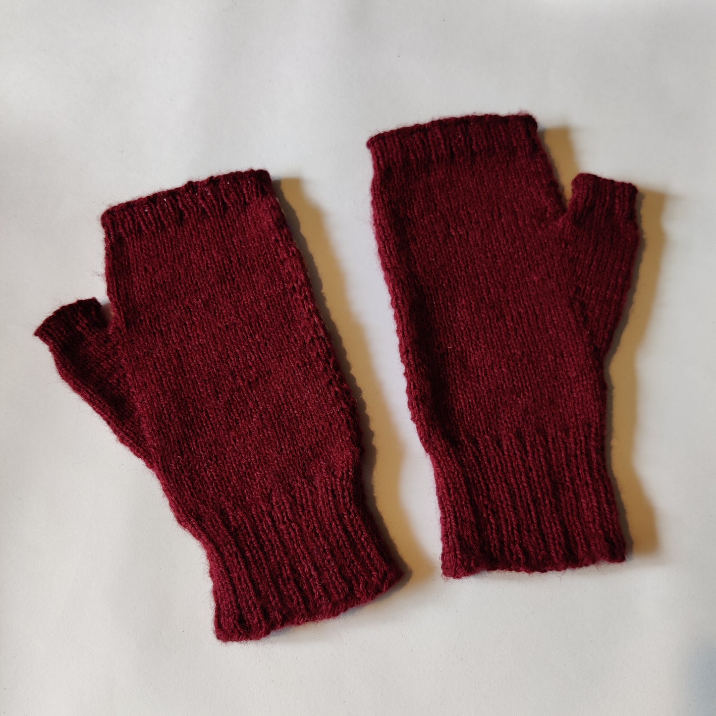 Hand-knitted Fingerless Gloves
