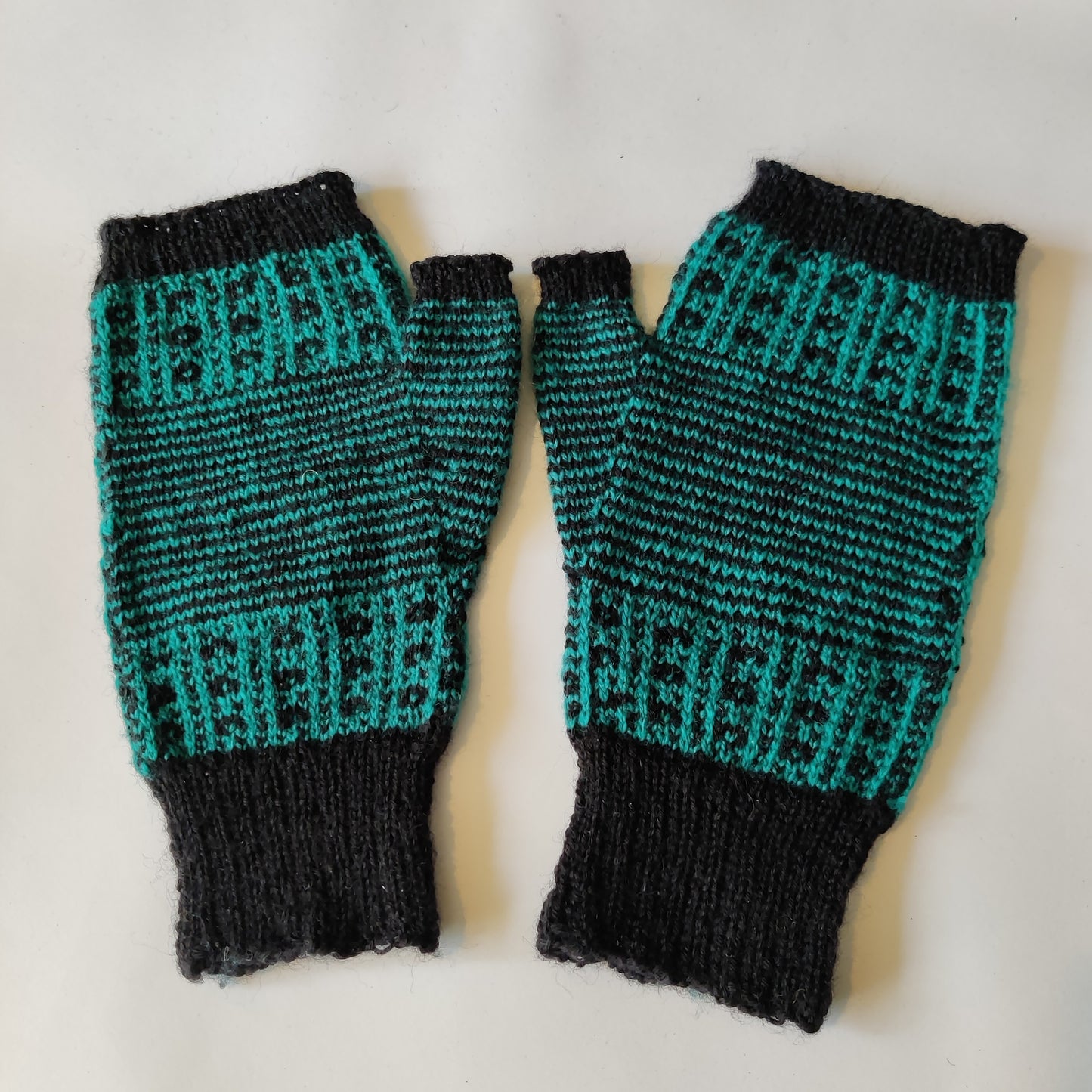 Hand-knitted Fingerless Gloves