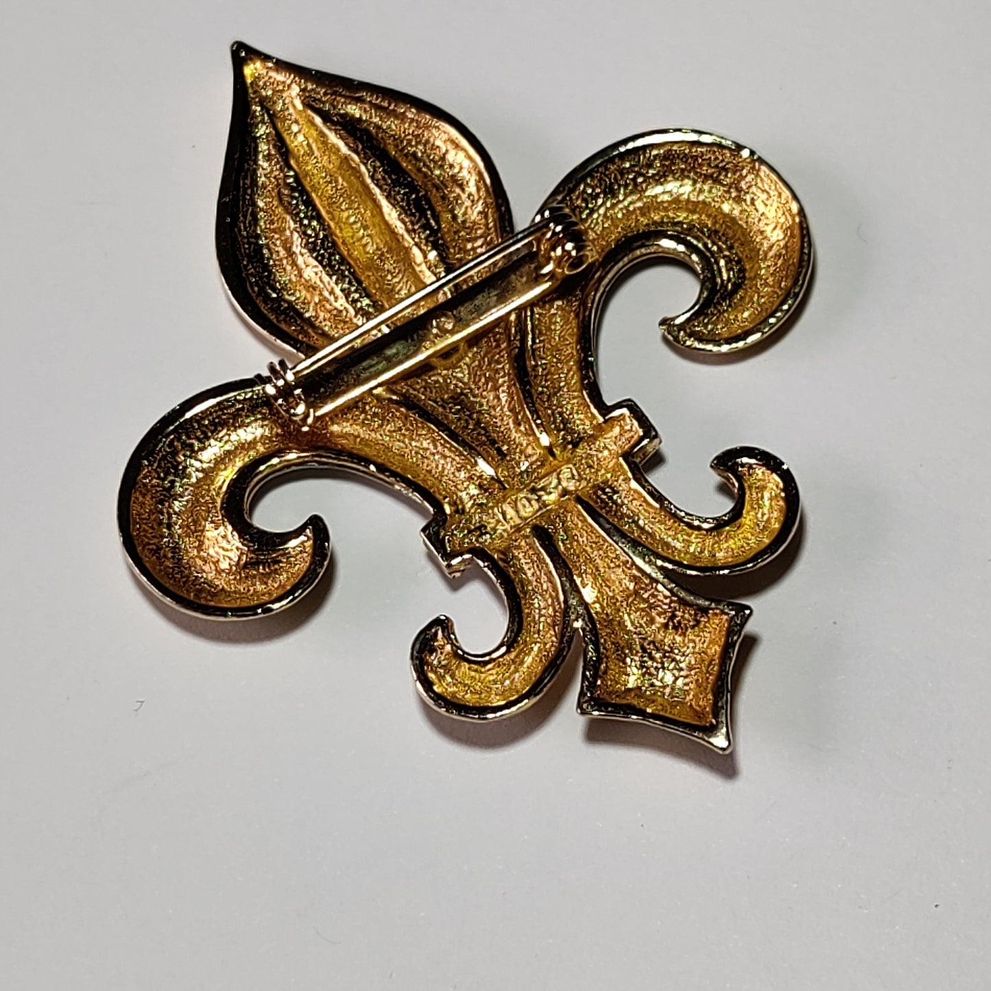 Vintage Fleur de Lis Brooch