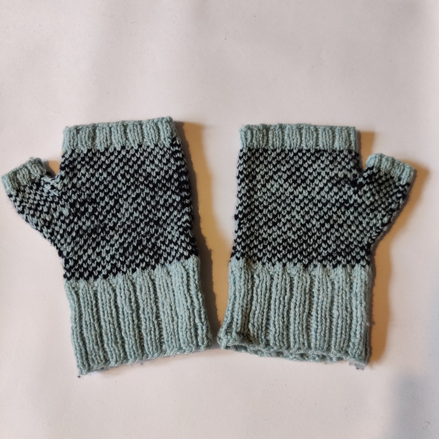 Hand-knitted Fingerless Gloves
