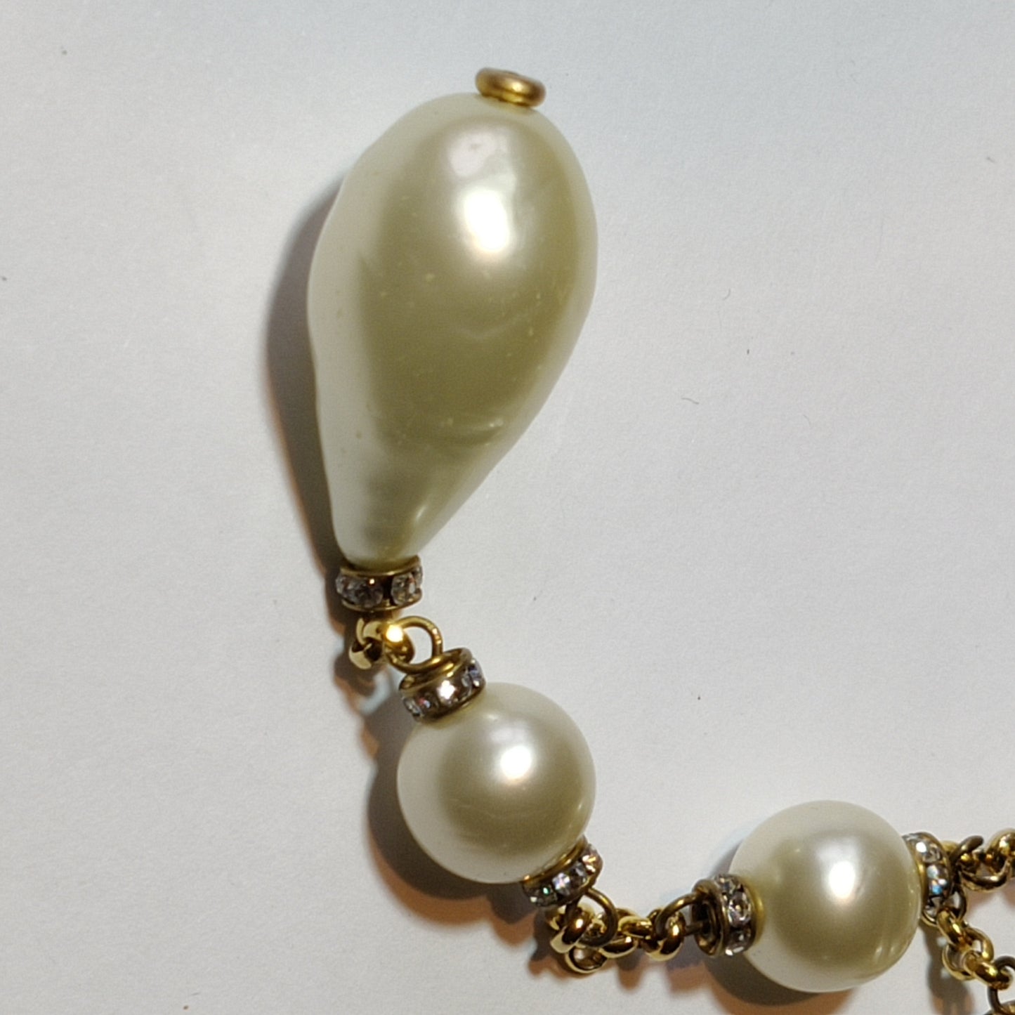 Vintage Chanel Faux Pearl Necklace