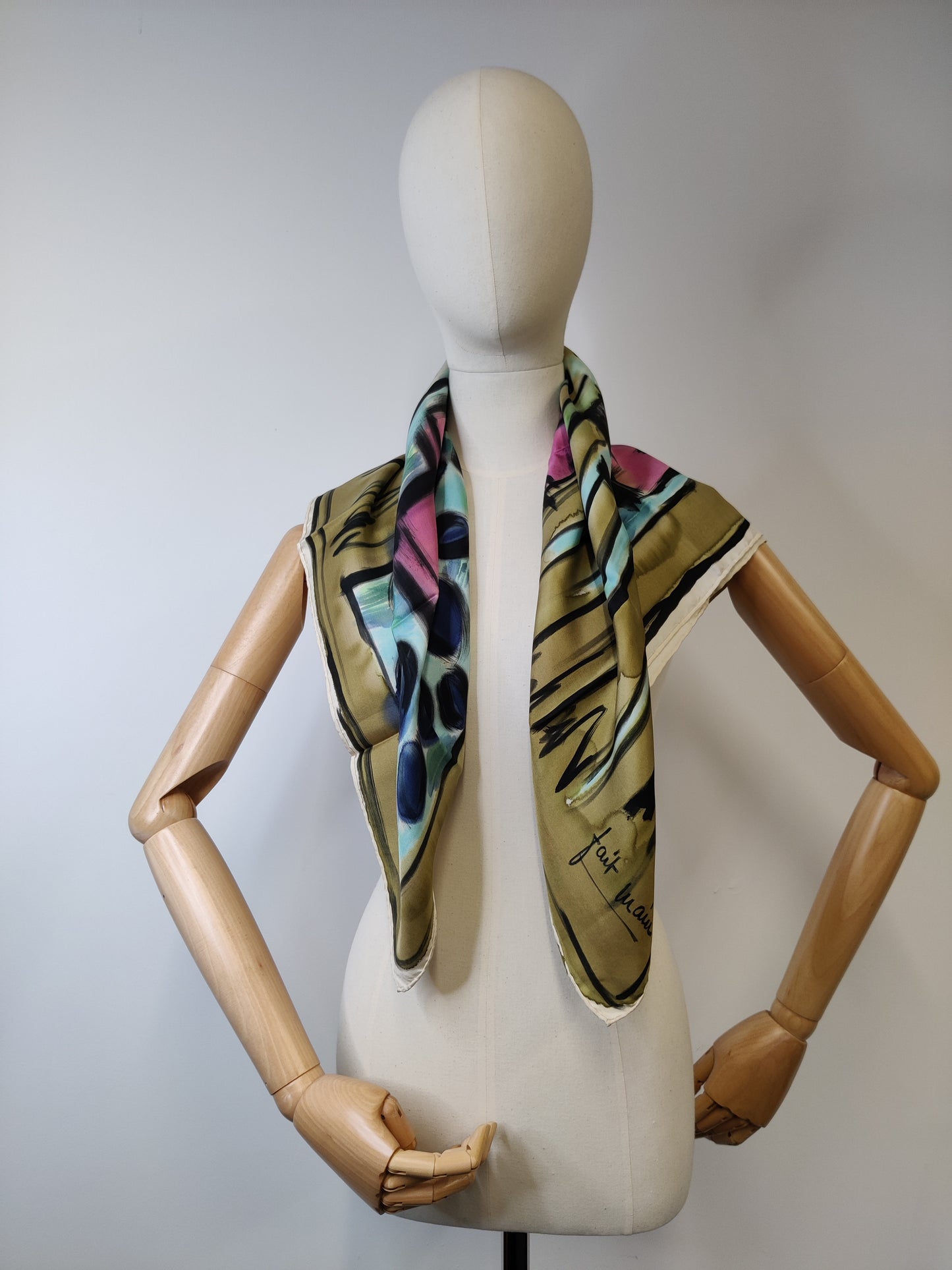 Vintage Silk Scarf