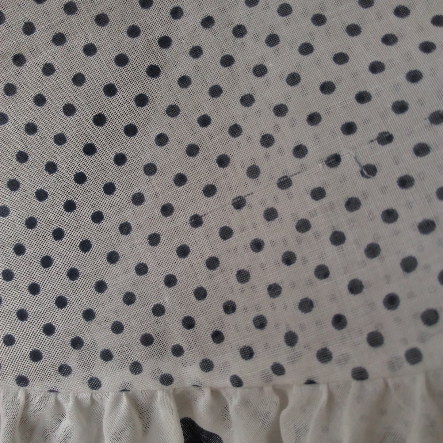 Polka Dot Maxi Dress 1970s