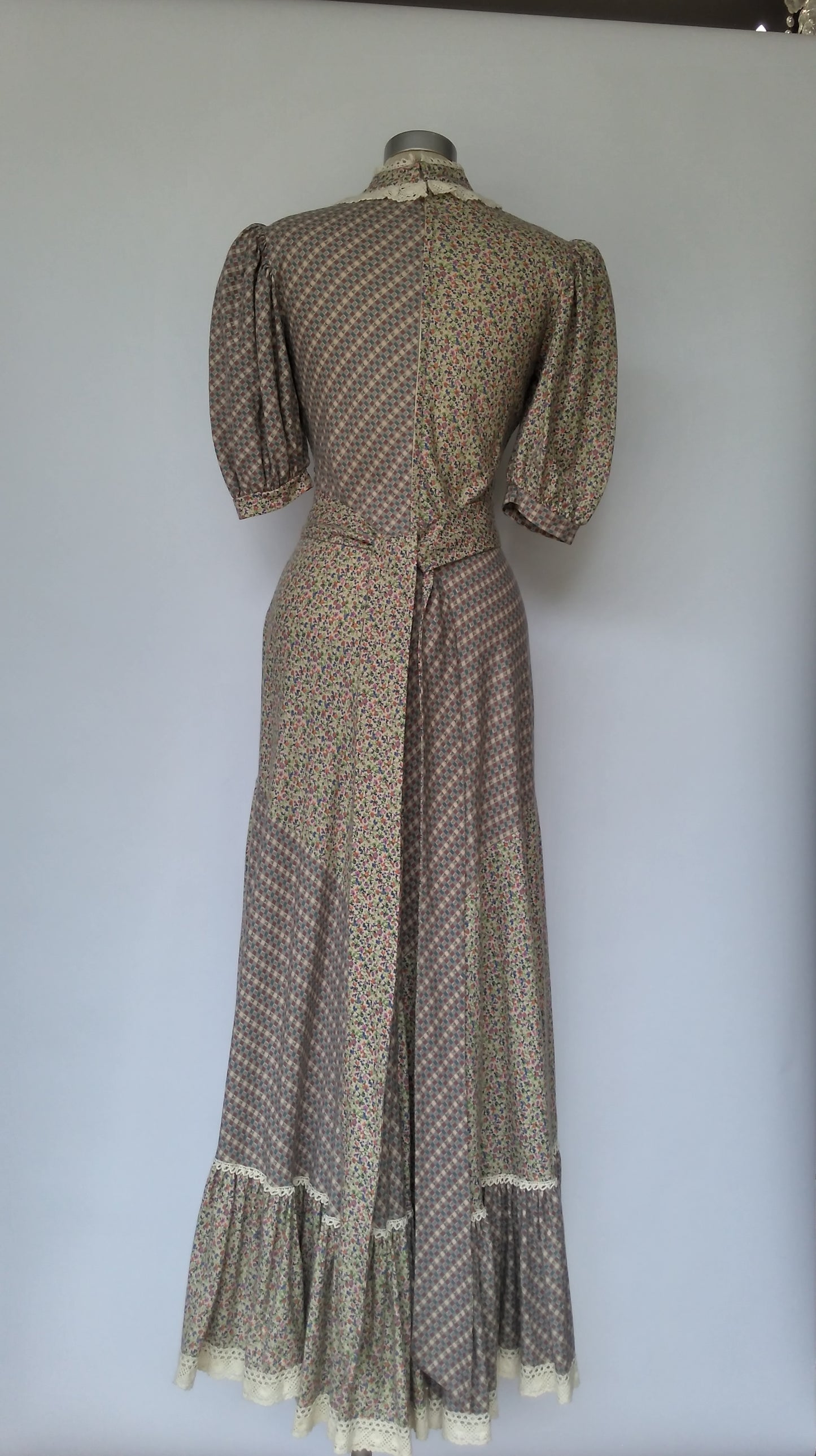 Boho Prarie dress 1970s