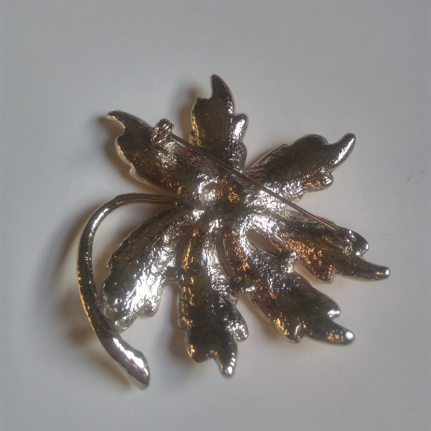 1980s Floral Brooch