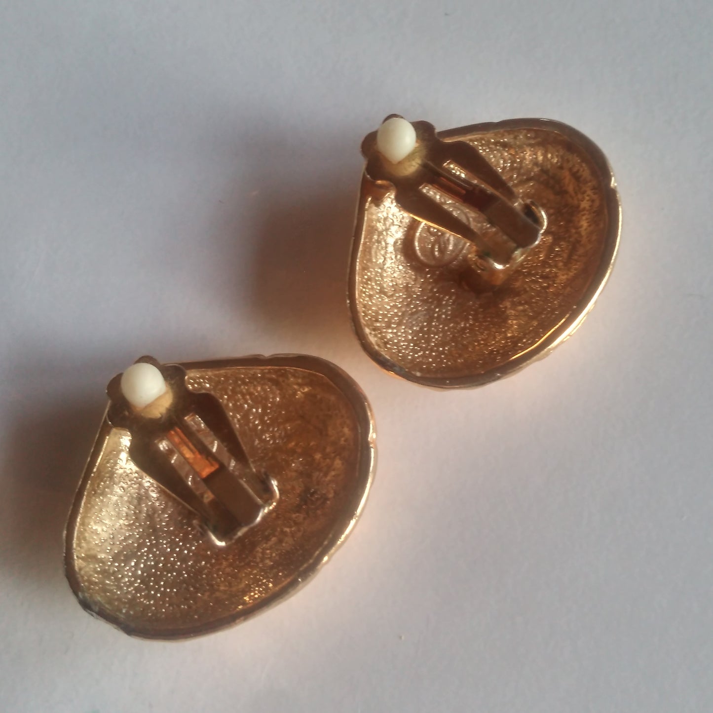 1980s Shell Earrings
