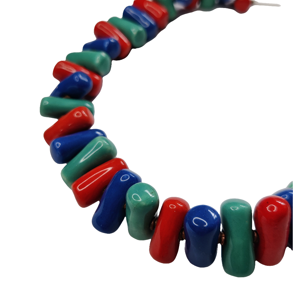 Colourful Ceramic Bead Necklace