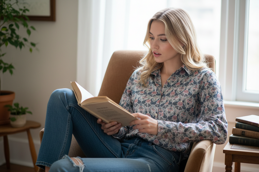 Liberty Art Nouveau Print Shirt