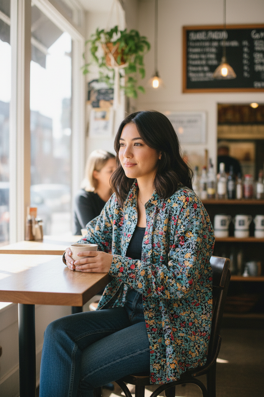 Vintage 'Floral' Liberty Shirt