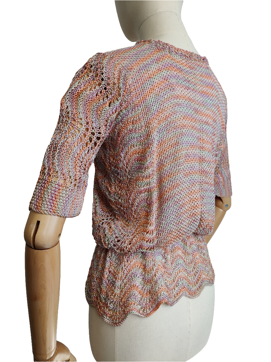 Hand Knitted Ombre Top