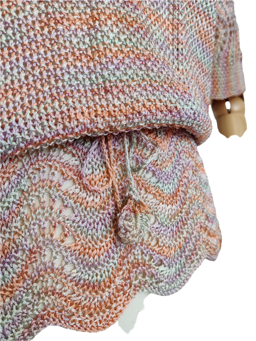 Hand Knitted Ombre Top