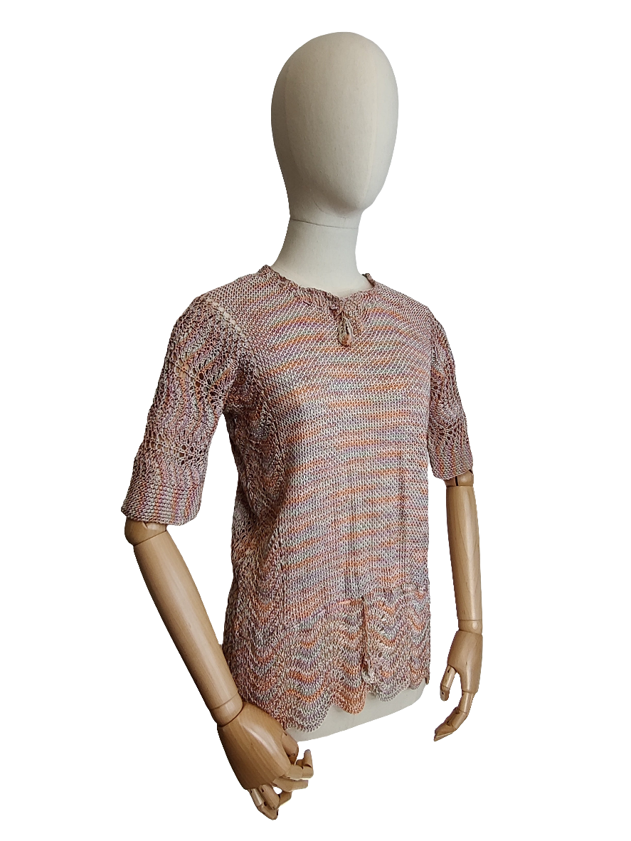 Hand Knitted Ombre Top