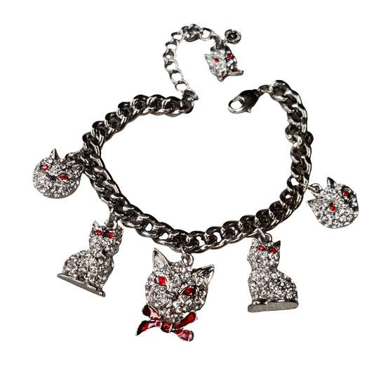 Butler & Wilson Cat Bracelet