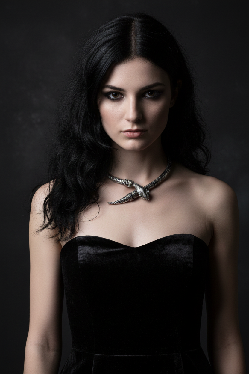 Mesh Snake necklace