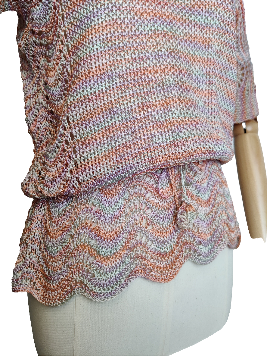 Hand Knitted Ombre Top