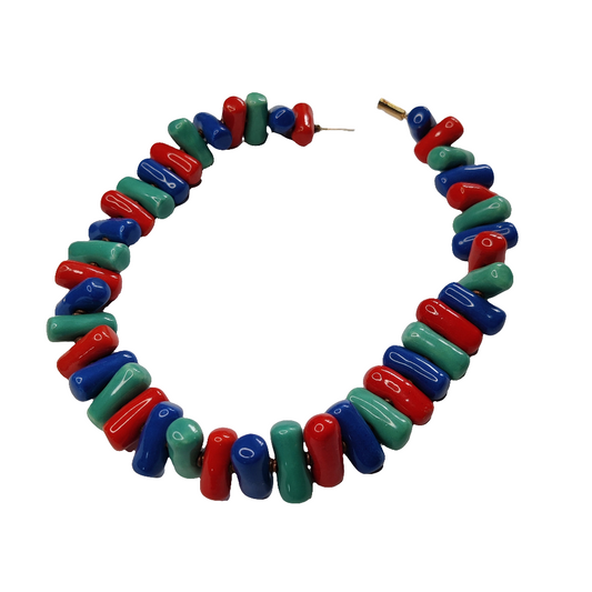 Colourful Ceramic Bead Necklace
