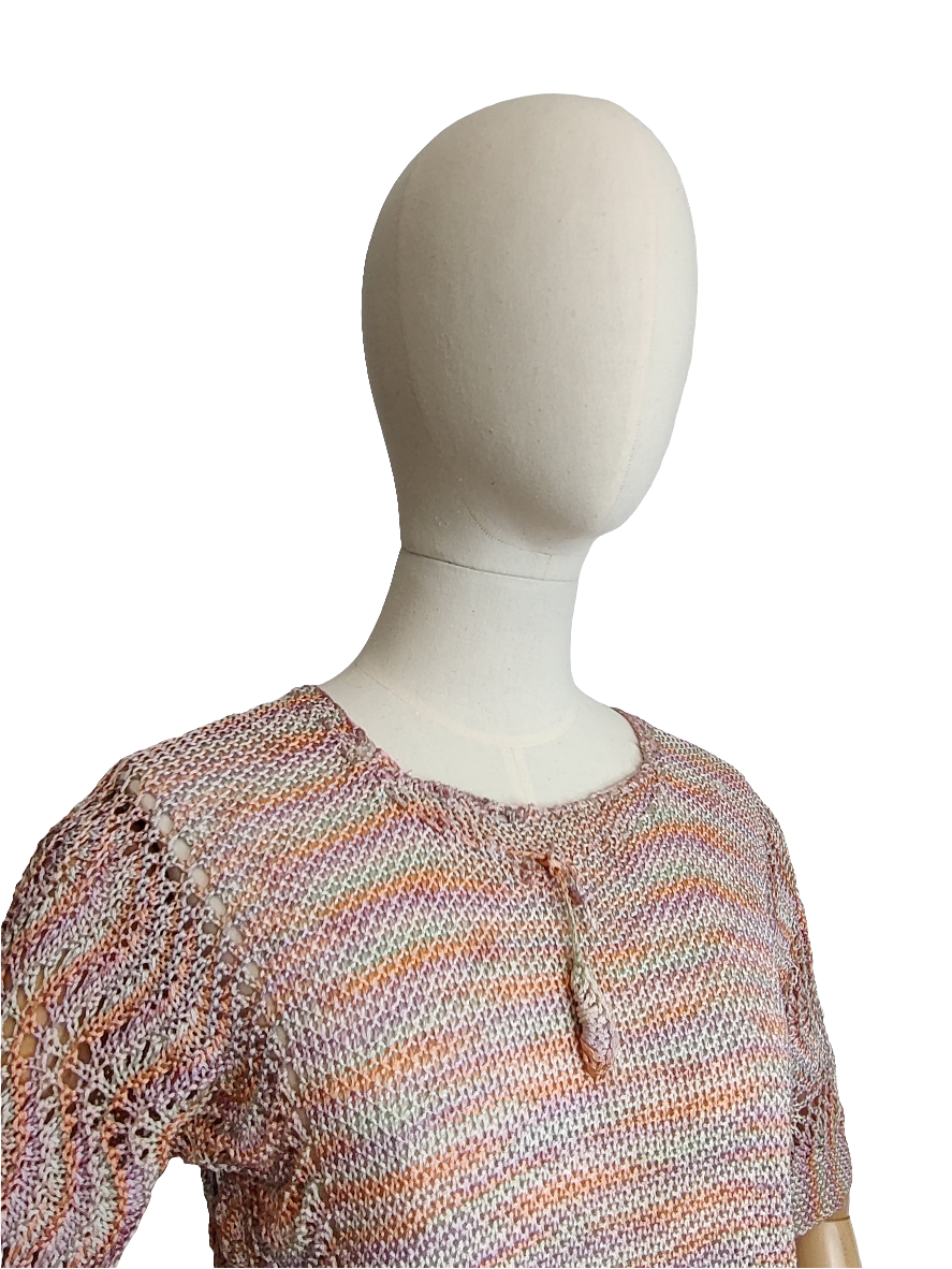 Hand Knitted Ombre Top