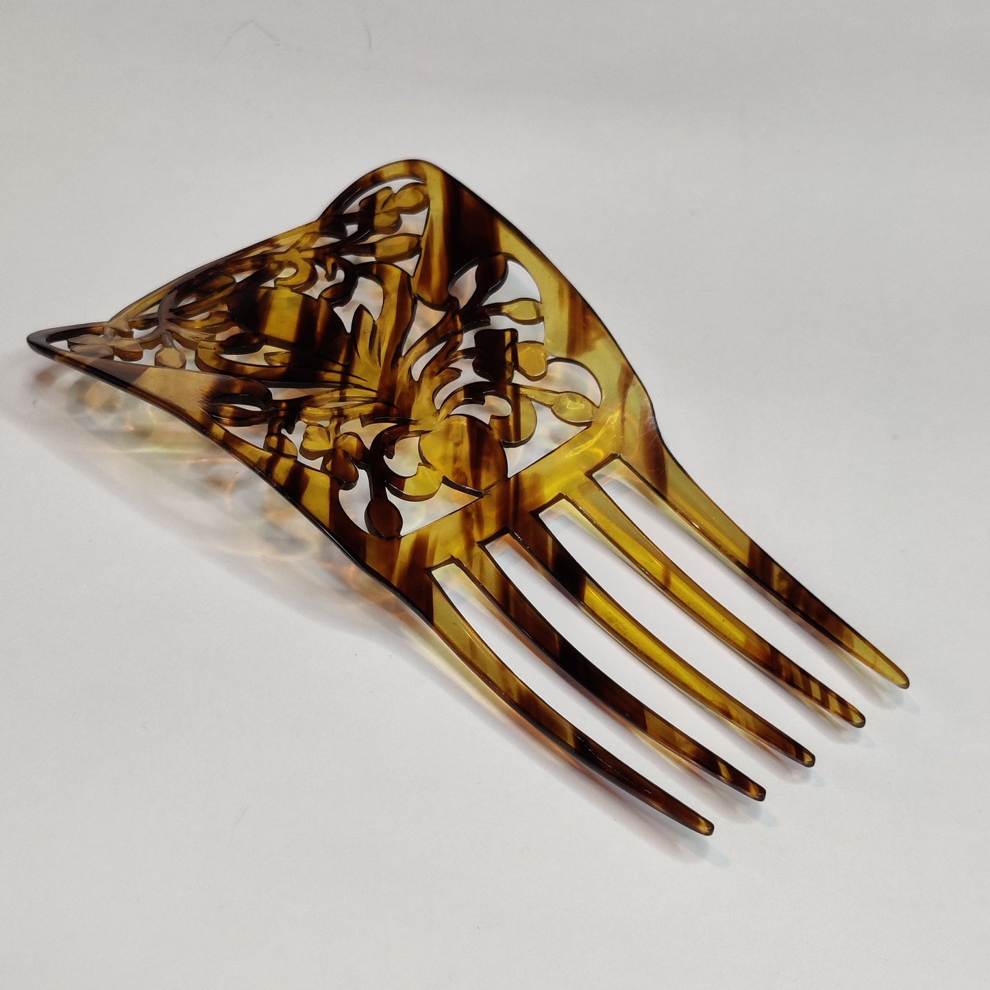 Art Deco Celluloid Hair Comb