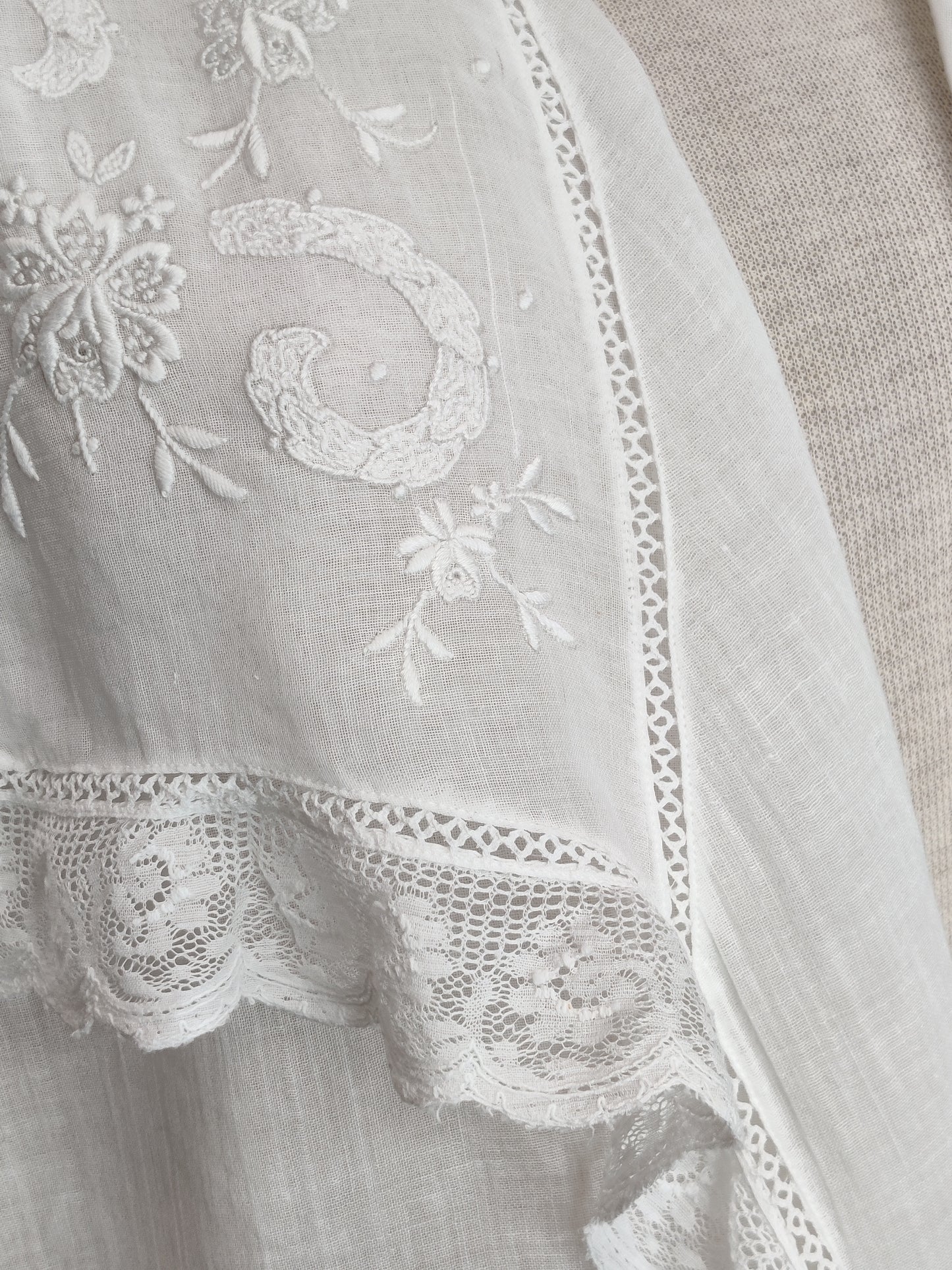 Antique Whitework and Lace Blouse