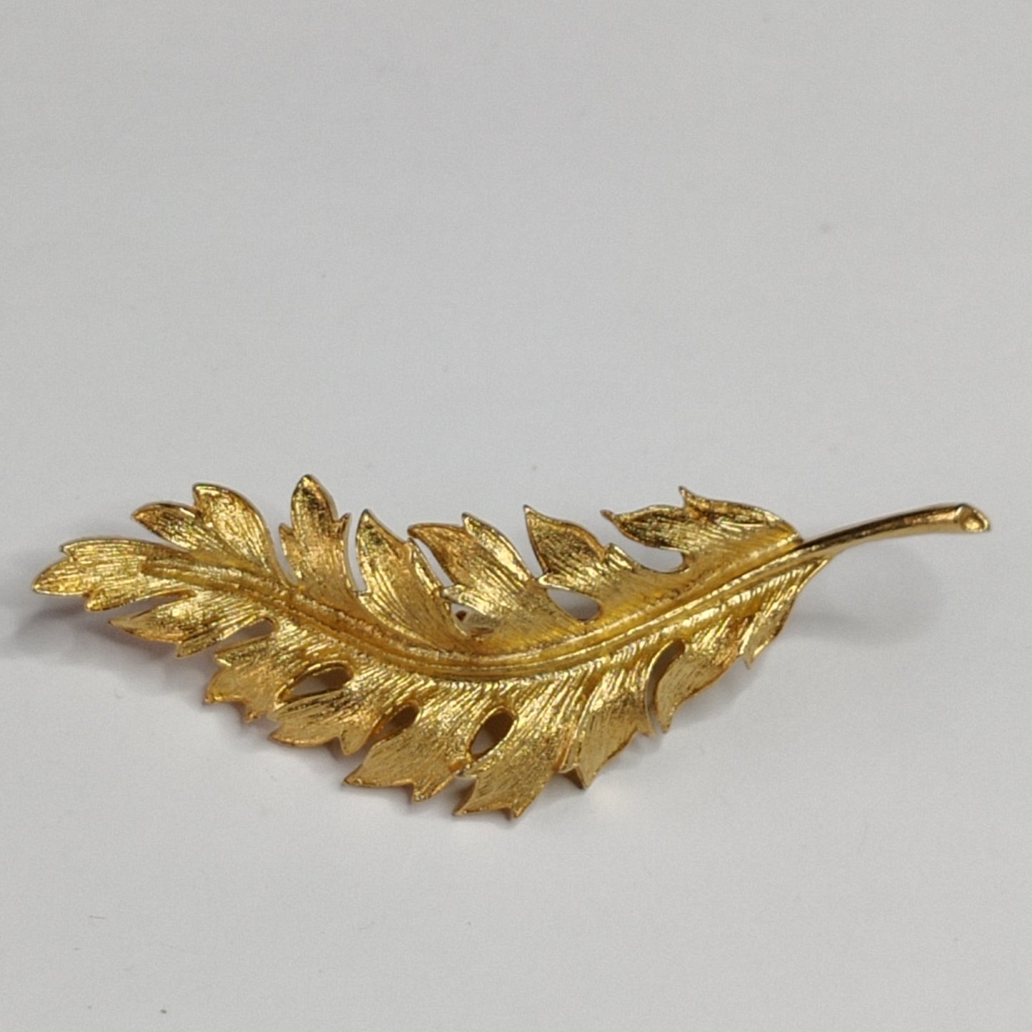 1960s Leaf Brooch by 'Coro'