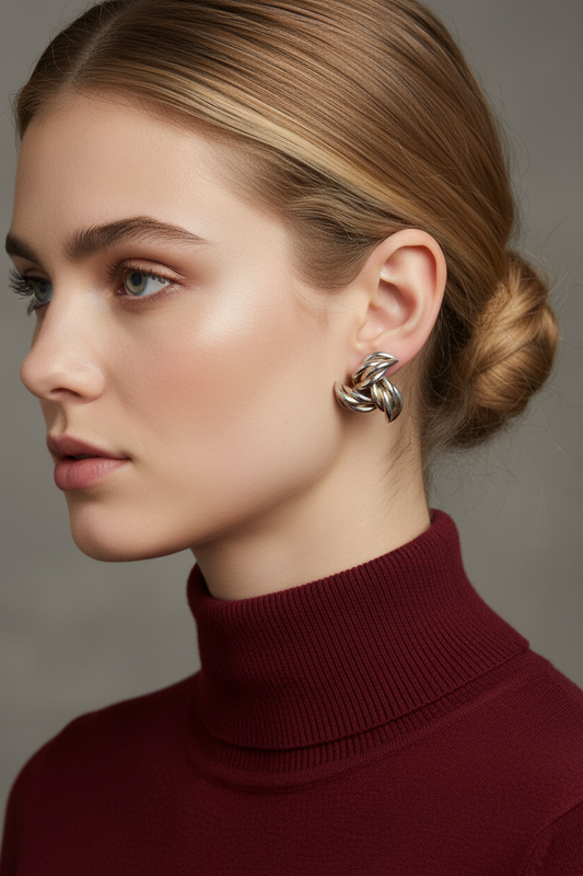 Vintage Givenchy 'Love Knot' Earrings