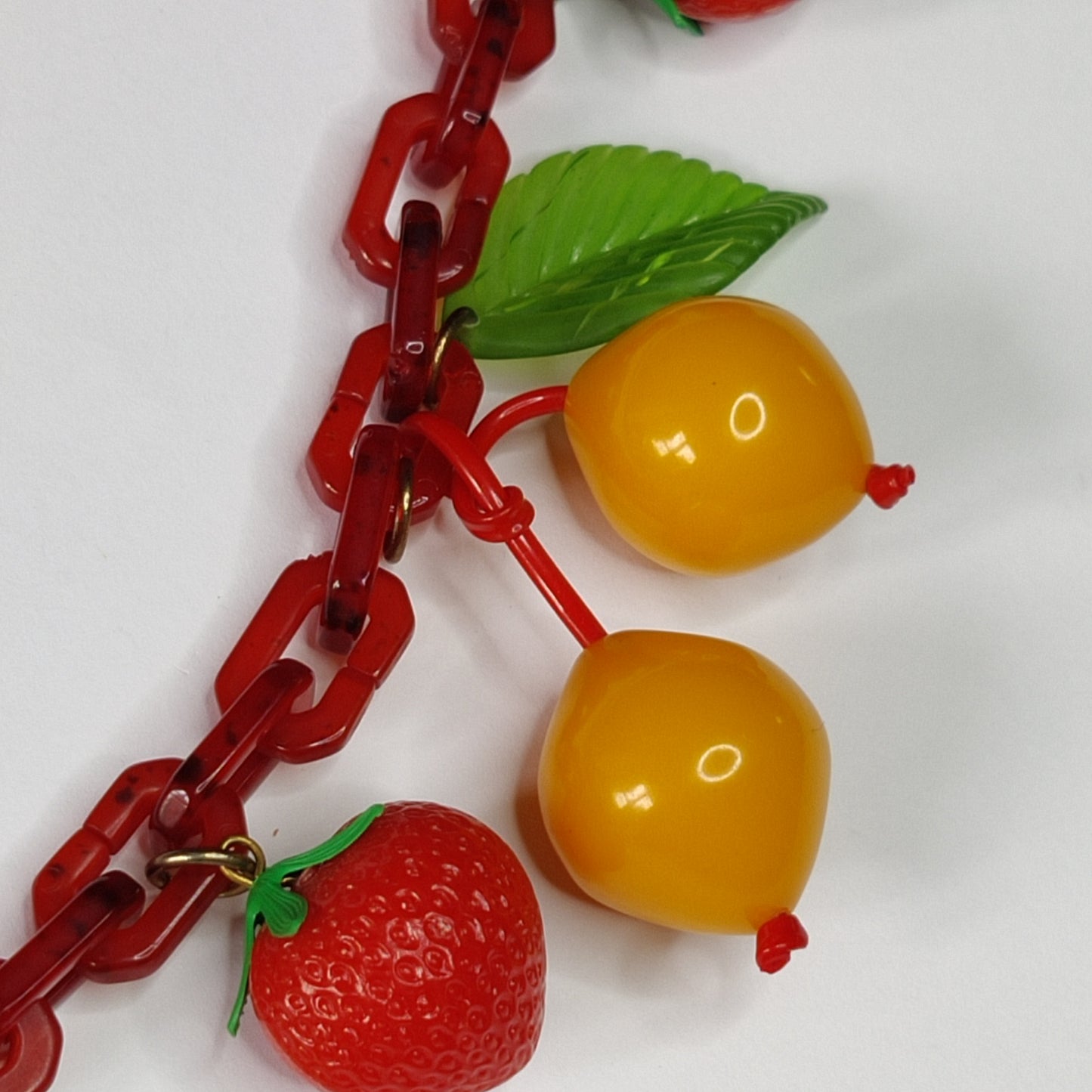 Vintage Fruit Necklace