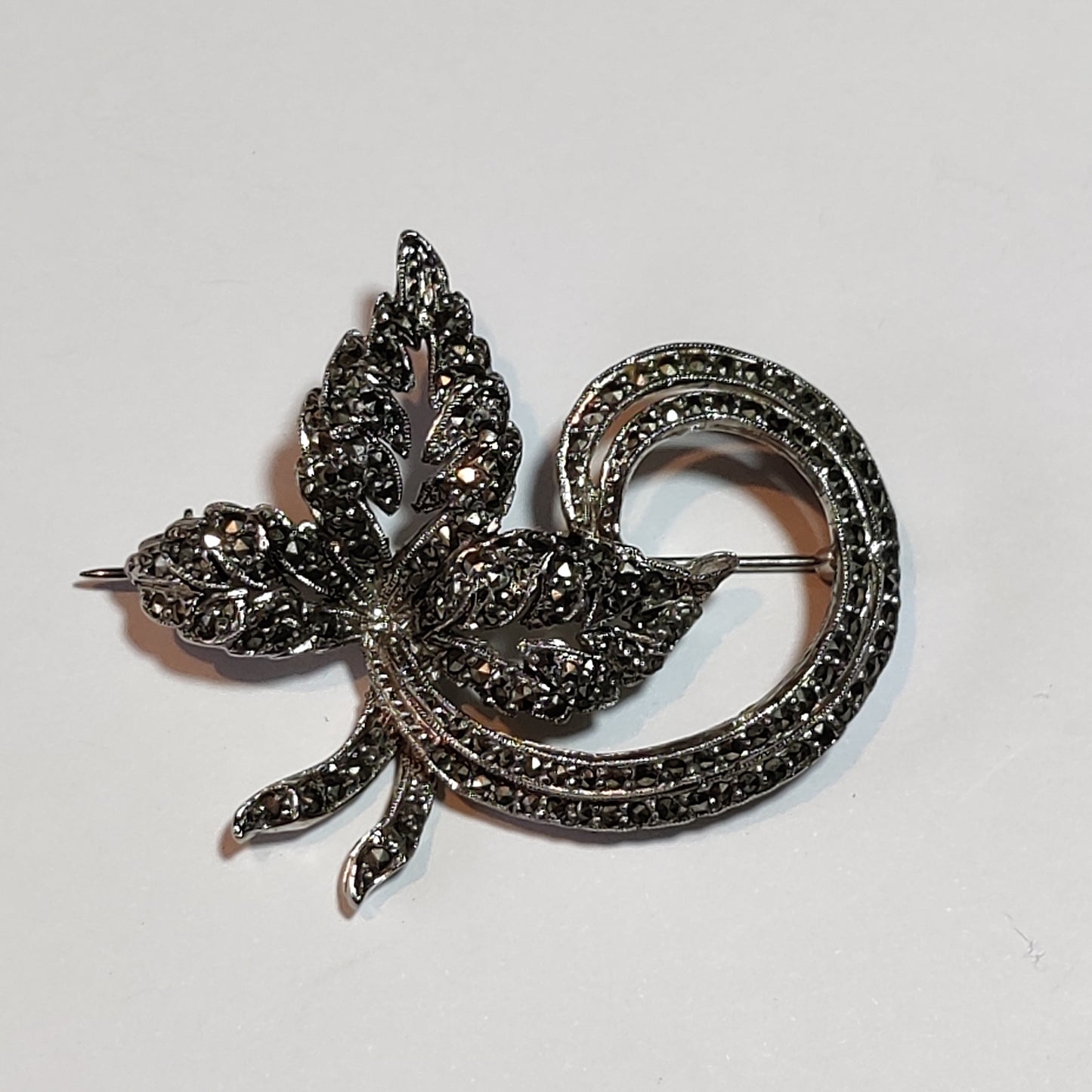 Vintage Marcasite Brooch