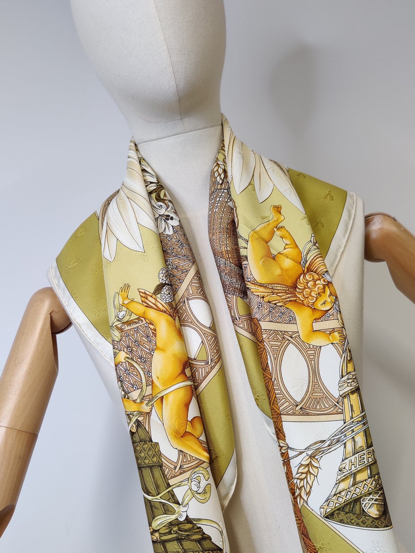 Hermes Silk Scarf
