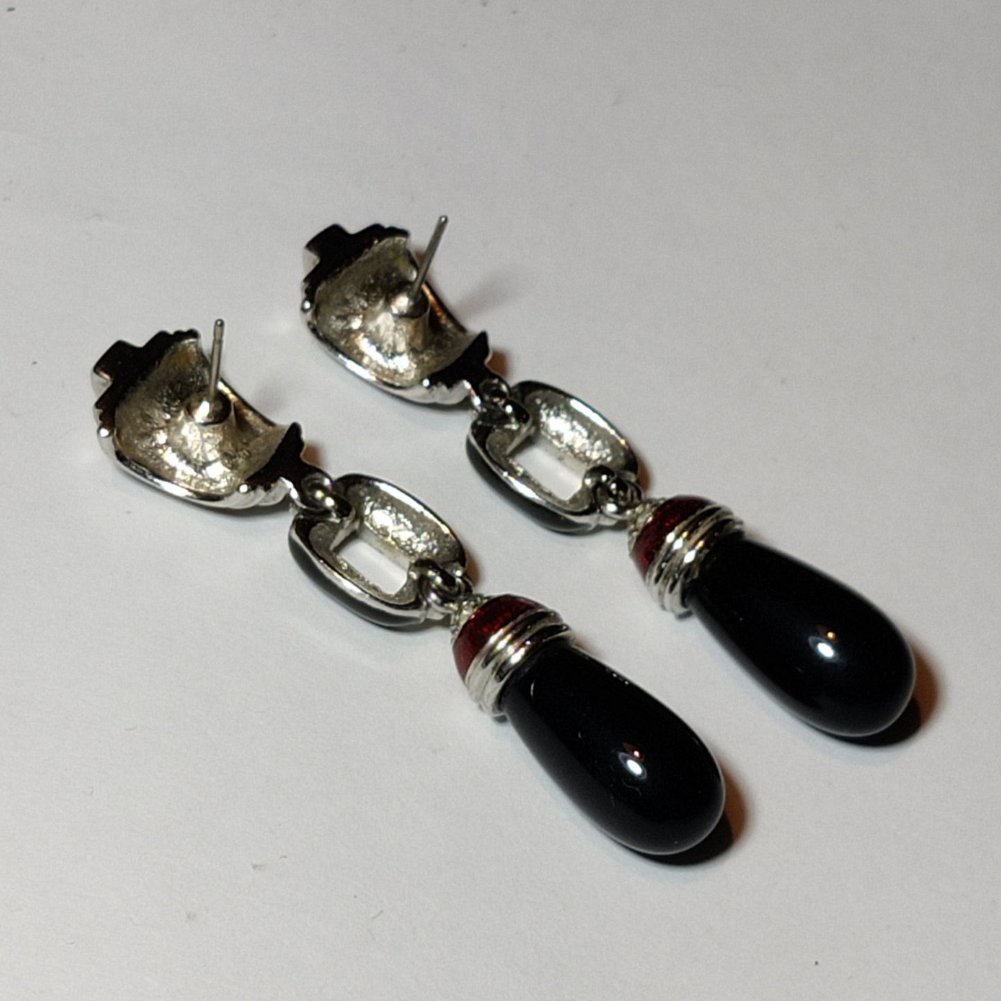 1980s Art Deco Style Earrings