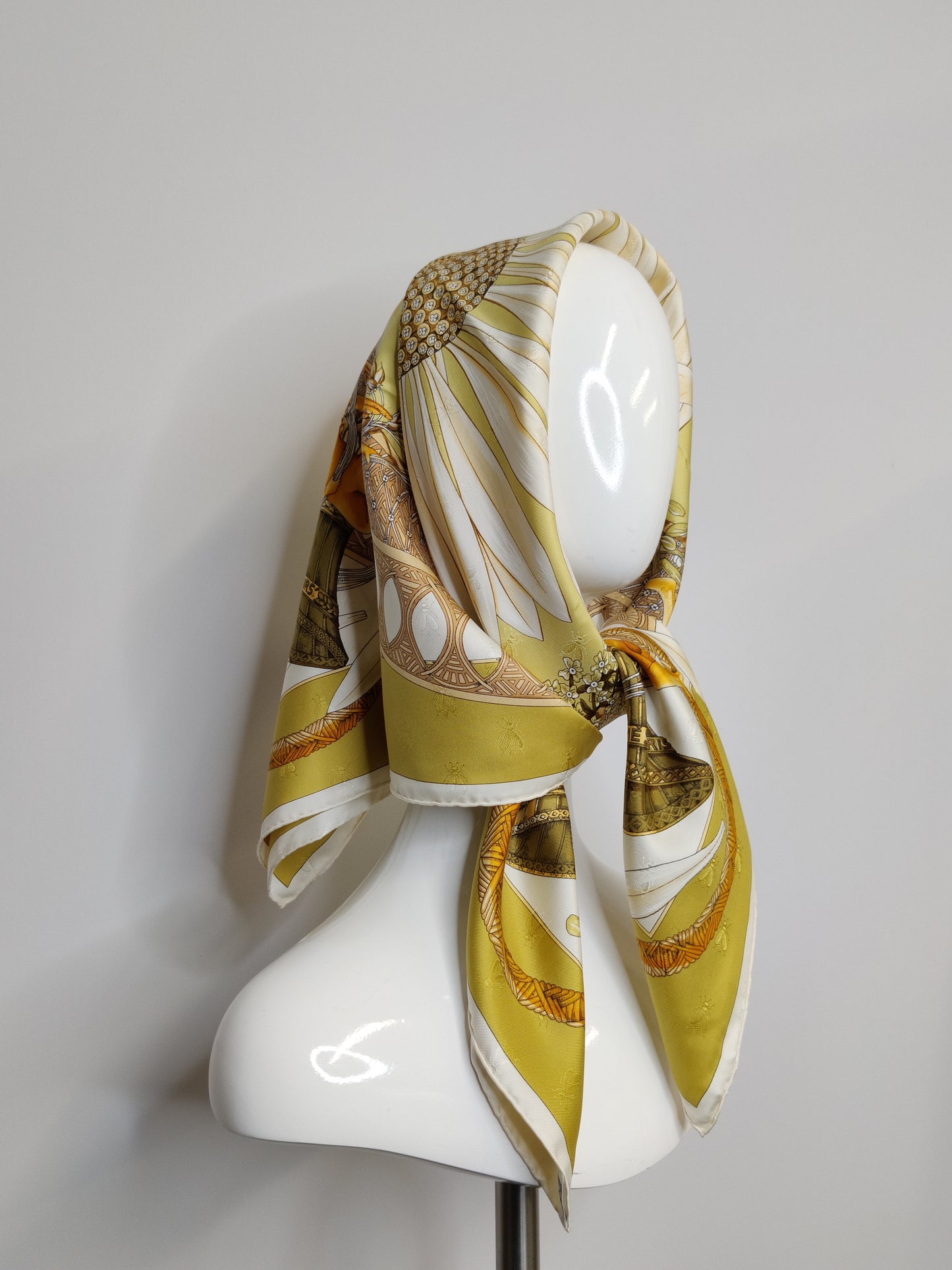 Hermes Silk Scarf
