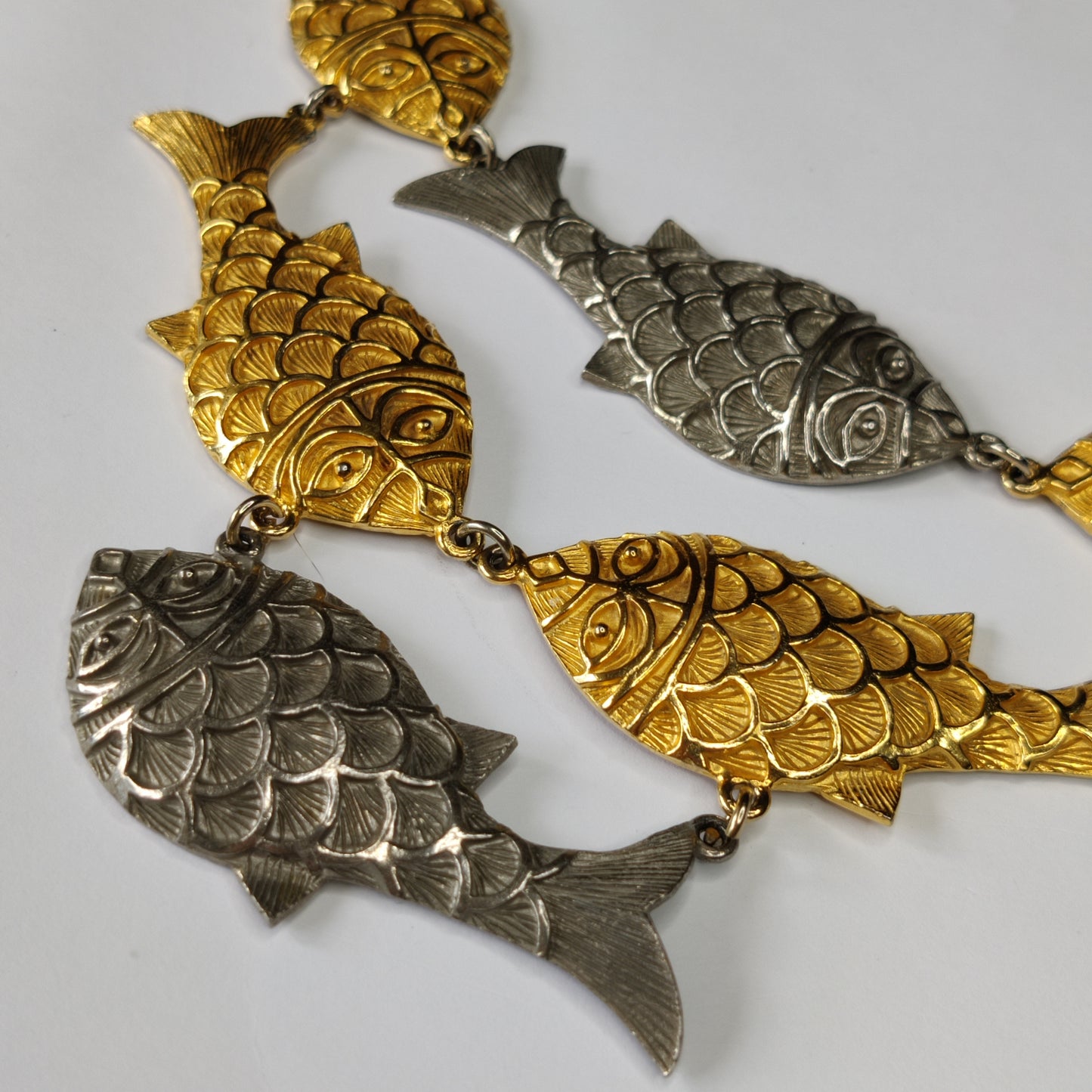 Vintage Fish Necklace by Pauline Rader