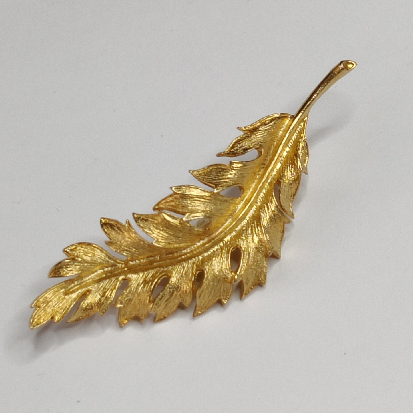 1960s Leaf Brooch by 'Coro'