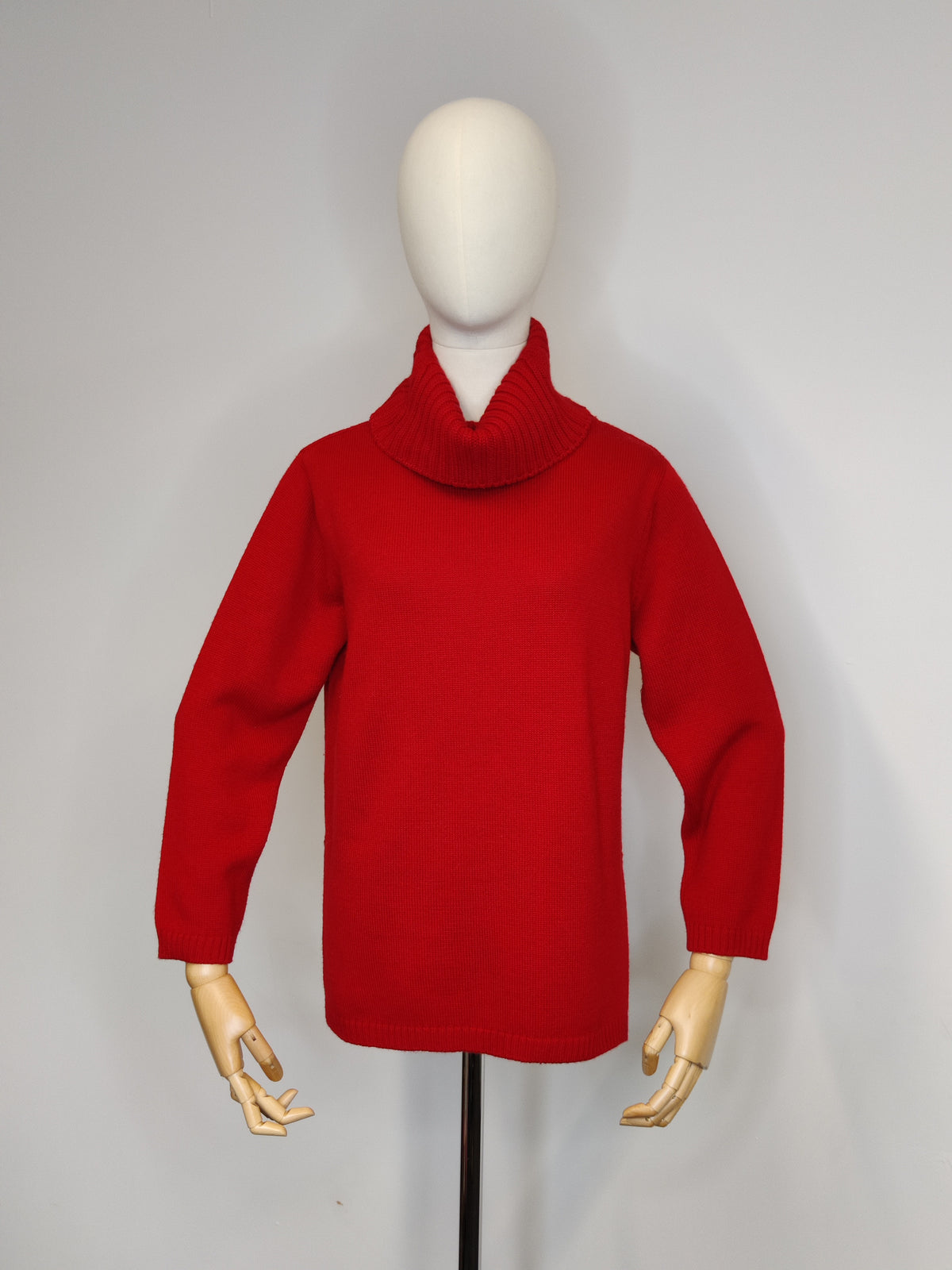 Olsen Vintage Wool Blend Roll Neck Jumper