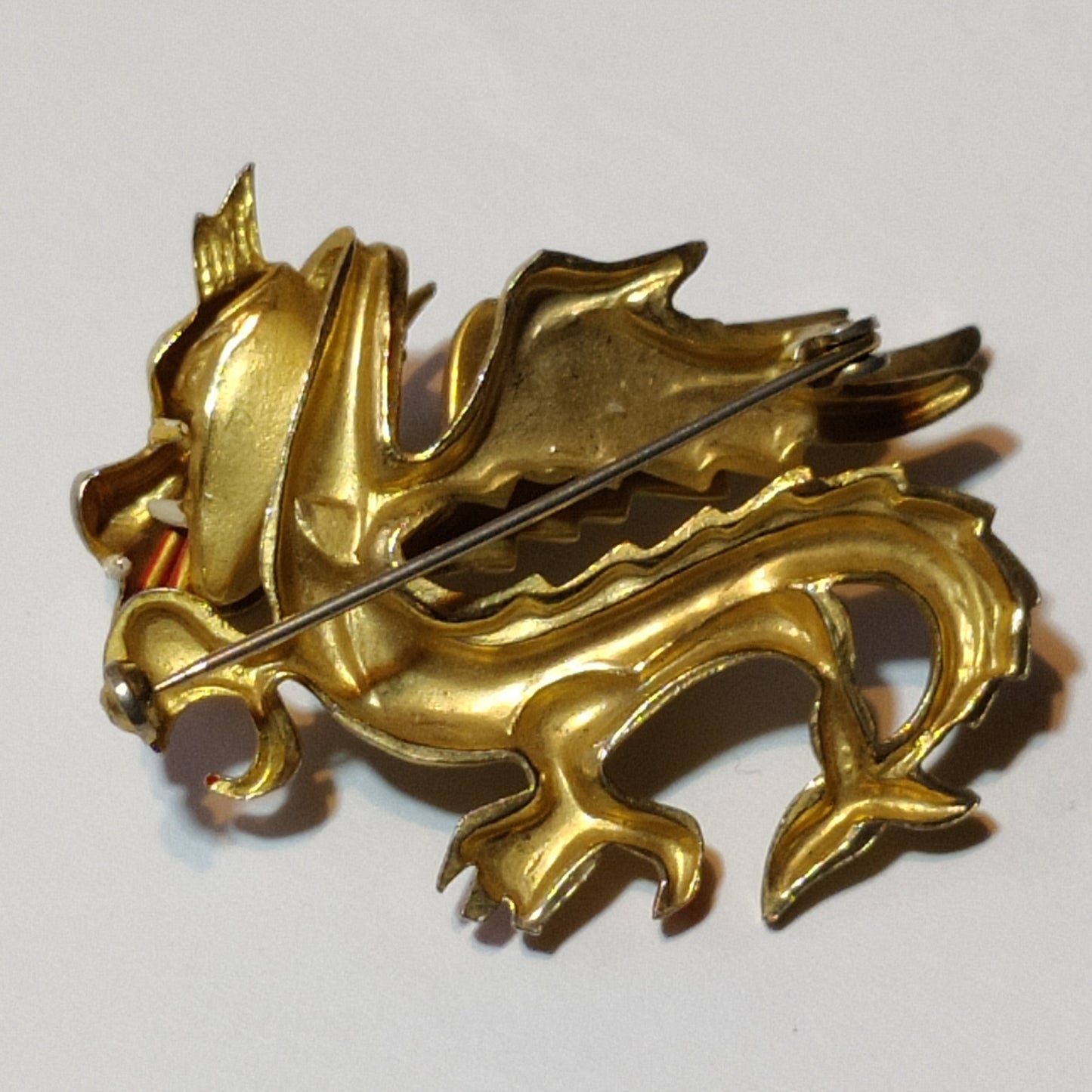 Vintage Dragon Brooch
