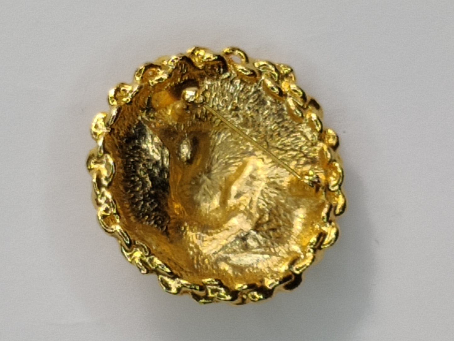 Vintage Lions Head Brooch