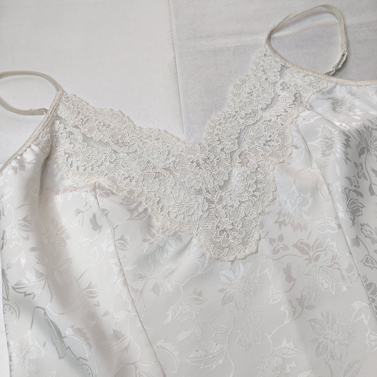 1980s Cream Teddy/Camiknickers